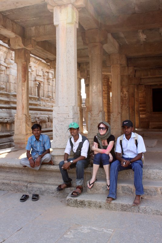 The locals like to have pictures taken with random tourists.